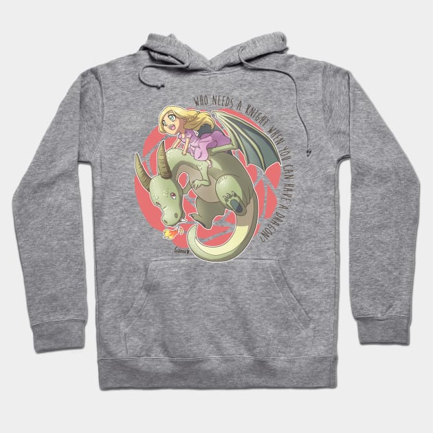 Dragon Princess Hoodie by Gamusaur